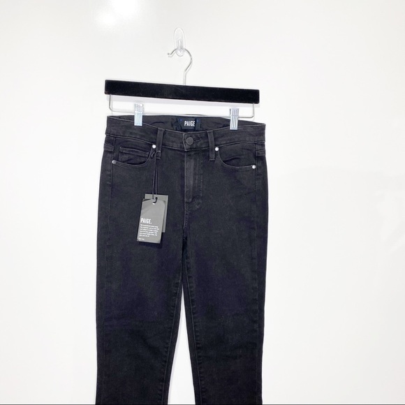 NWT PAIGE Rafaela Ruffle Hem High Waist Skinny Jeans - Picture 2 of 13